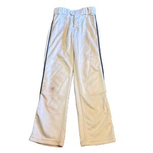 Rawlings Baseball Pants White Blue Stripe Men’s Small